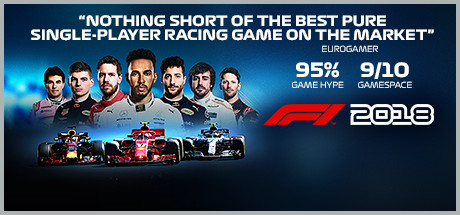 Steam header art for F1 2018