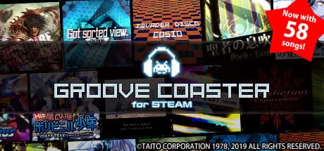 Steam header art for Groove Coaster