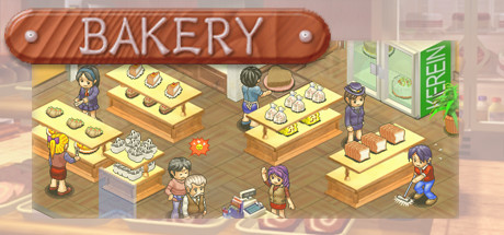Steam header art for Bakery