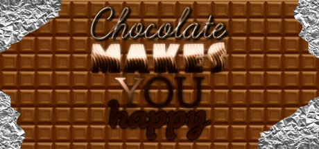 Steam header art for Chocolate makes you happy