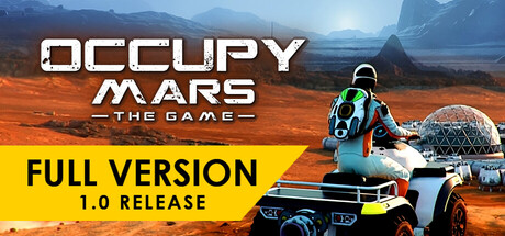 Steam header art for Occupy Mars: The Game