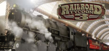 Steam header art for Railroad Tycoon 3