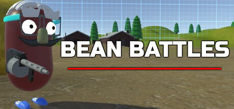 Steam header art for Bean Battles