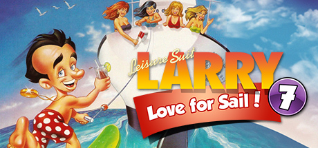 Steam header art for Leisure Suit Larry 7 - Love for Sail