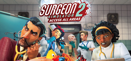 Steam header art for Surgeon Simulator 2