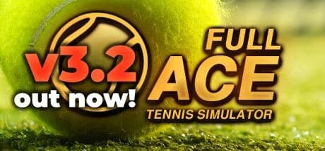 Steam header art for Full Ace Tennis Simulator
