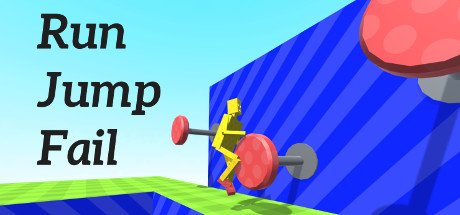 Steam header art for Run Jump Fail