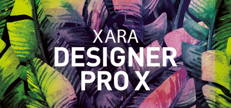 Steam header art for Xara Designer Pro X 15 Steam Edition