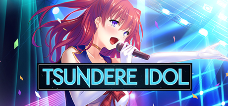 Steam header art for Tsundere Idol