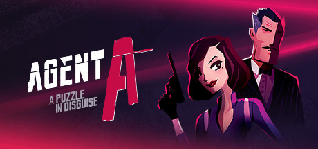 Steam header art for Agent A: A puzzle in disguise