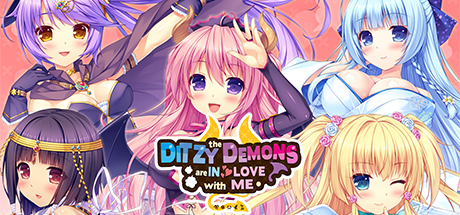 Steam header art for The Ditzy Demons Are in Love With Me