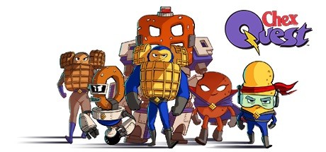 Steam header art for Chex Quest HD