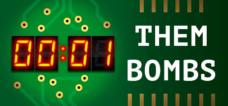 Steam header art for Them Bombs