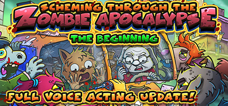 Steam header art for Scheming Through The Zombie Apocalypse: The Beginning