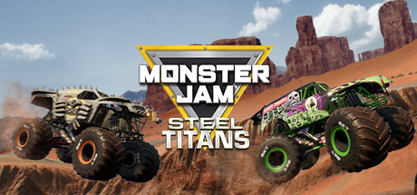 Steam header art for Monster Jam Steel Titans