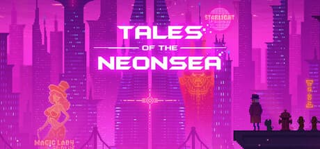 Steam header art for Tales of the Neon Sea