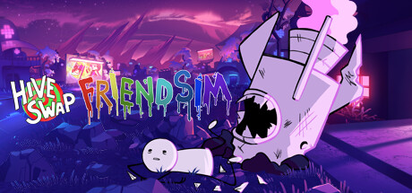Steam header art for Hiveswap Friendsim