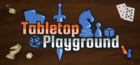 Steam header art for Tabletop Playground