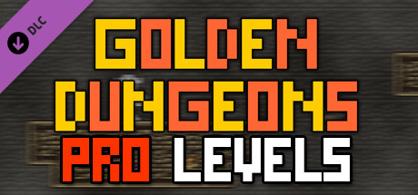 Steam header art for Golden Dungeons - PRO Levels