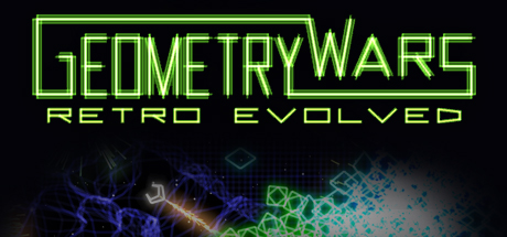Steam header art for Geometry Wars: Retro Evolved