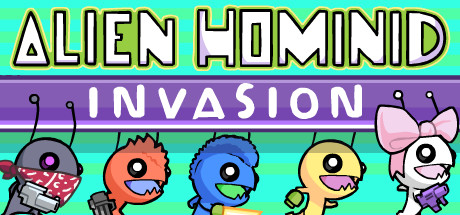 Steam header art for Alien Hominid Invasion