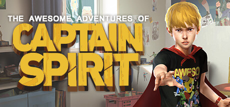 Steam header art for The Awesome Adventures of Captain Spirit