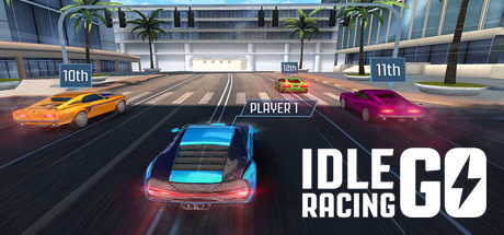 Steam header art for Idle Racing GO: Car Clicker Tycoon