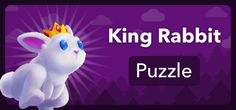 Steam header art for King Rabbit - Puzzle