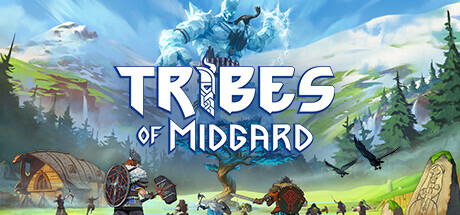 Steam header art for Tribes of Midgard