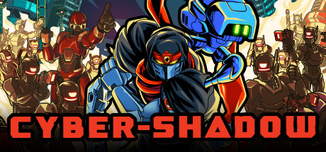 Steam header art for Cyber Shadow