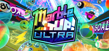 Steam header art for Marble It Up! Ultra