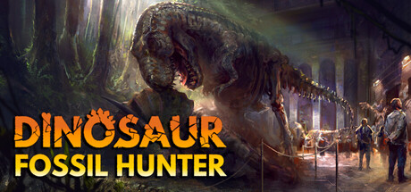 Steam header art for Dinosaur Fossil Hunter