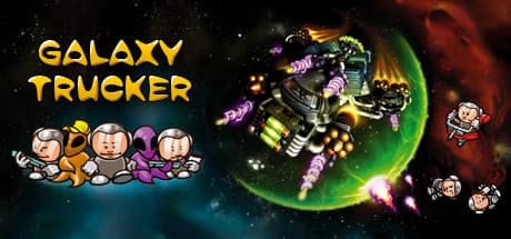 Steam header art for Galaxy Trucker: Extended Edition