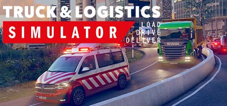 Steam header art for Truck and Logistics Simulator