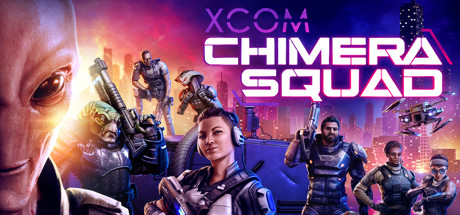 Steam header art for XCOM: Chimera Squad