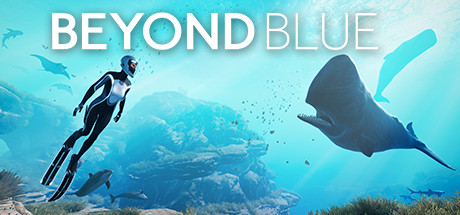 Steam header art for Beyond Blue
