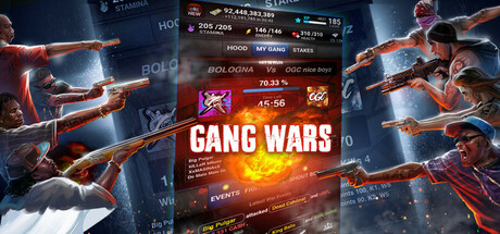 Steam header art for Downtown Mafia: Gang Wars