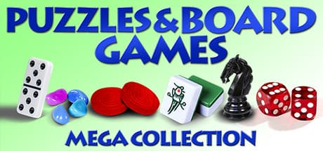 Steam header art for Puzzles and Board Games Mega Collection