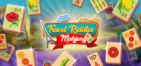 Steam header art for Travel Riddles: Mahjong