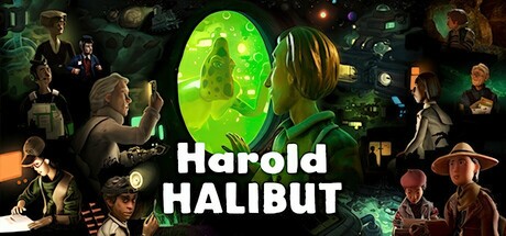 Steam header art for Harold Halibut