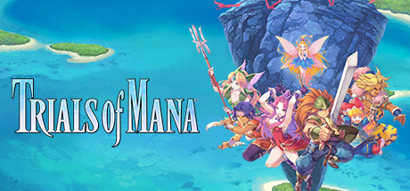 Steam header art for Trials of Mana