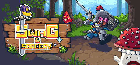 Steam header art for Swag and Sorcery