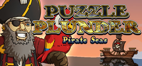 Steam header art for Puzzle Plunder
