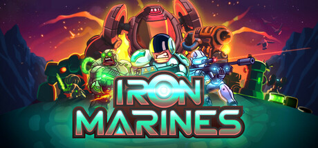 Steam header art for Iron Marines