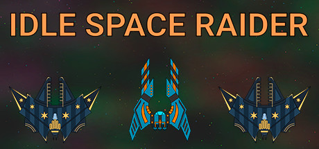 Steam header art for Idle Space Raider