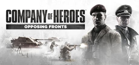 Steam header art for Company of Heroes: Opposing Fronts