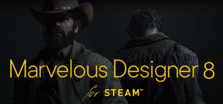 Steam header art for Marvelous Designer 8 for Steam