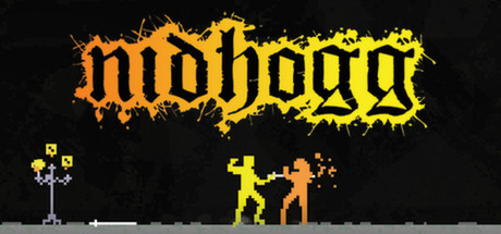 Steam header art for Nidhogg
