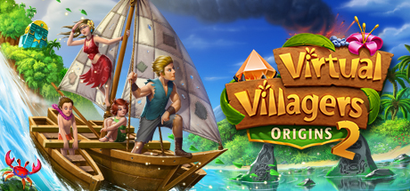 Steam header art for Virtual Villagers Origins 2