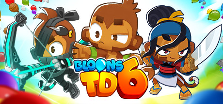 Steam header art for Bloons TD 6
